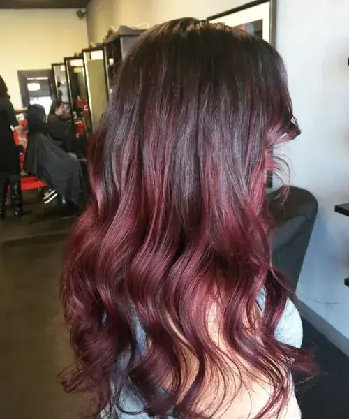 ombre-burgundy